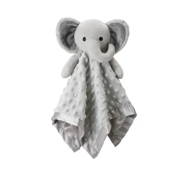 Elephant Loveys for Babies Soft Security Blanket