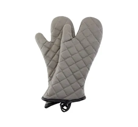 Oven Mitts Pair of Quilted Terry Cloth