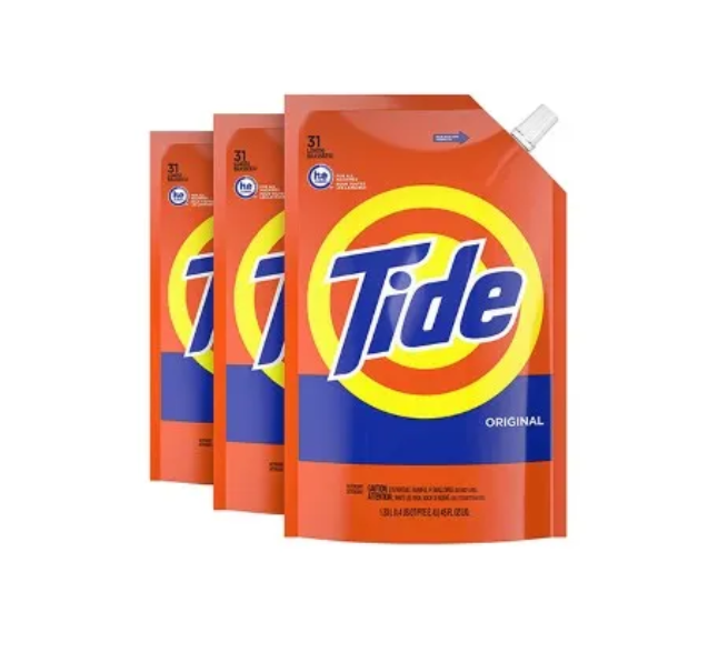 Tide Laundry Detergent Liquid Soap Pouches