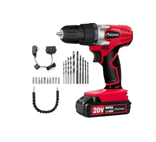 20V MAX Lithium lon Cordless Drill Set
