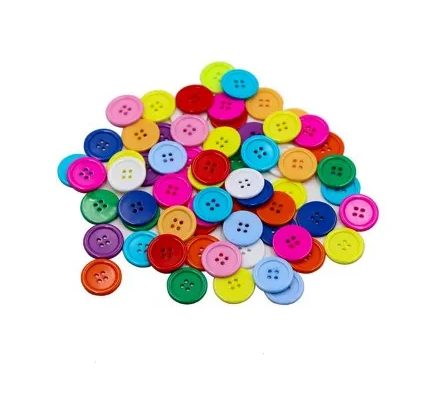 Buttons 1 Inch for Sewing 25mm Button Pack of 100